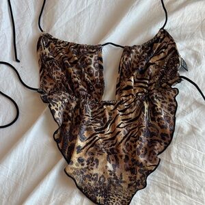 SHEIN Leopard Print Tank Top